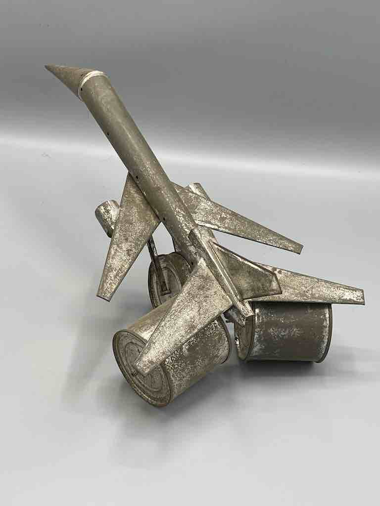 African Recycled Metal Can Toy Concorde Airplane - Senegal