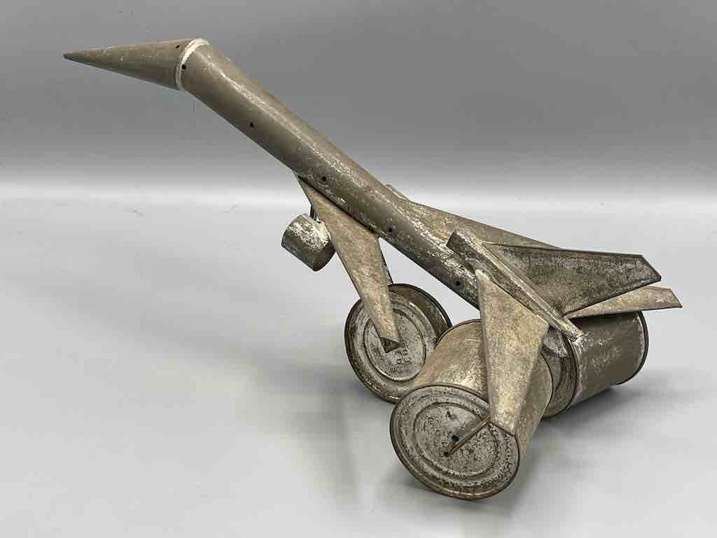 African Recycled Metal Can Toy Concorde Airplane - Senegal