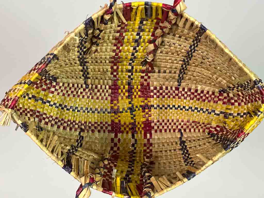 Small Swampgrass Straw Beach Handbag - Benin