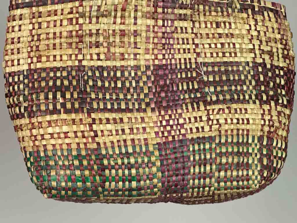 Medium Swampgrass Straw Beach Handbag - Benin