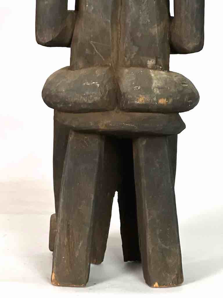 Senufo Mother and Child Spirit Statue | 29"