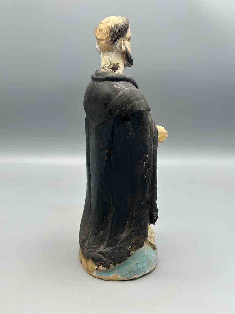 Small Antique Vietnamese Catholic Male Saint Dominic Figure