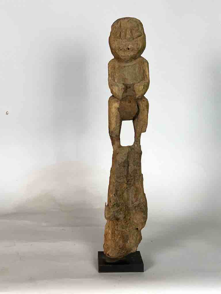 Vintage Fon Female Fertility Fetish Statue | 24" - Benin