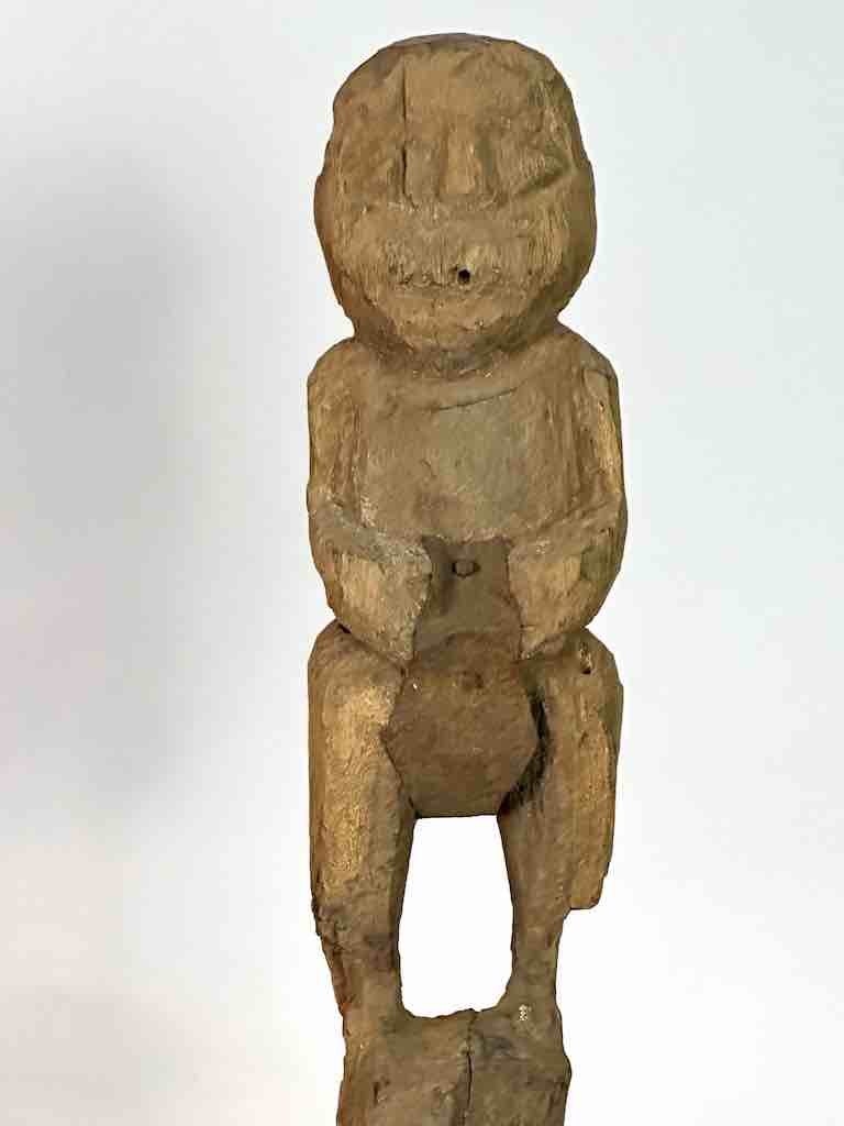 Vintage Fon Female Fertility Fetish Statue | 24" - Benin