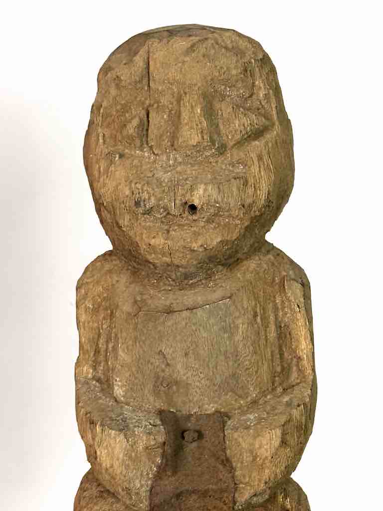 Vintage Fon Female Fertility Fetish Statue | 24" - Benin