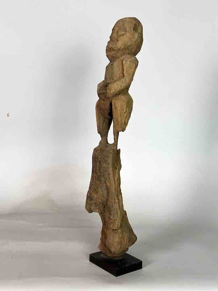 Vintage Fon Female Fertility Fetish Statue | 24" - Benin