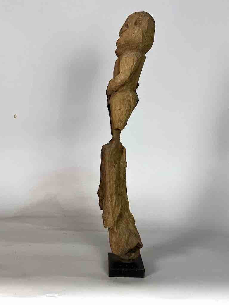 Vintage Fon Female Fertility Fetish Statue | 24" - Benin