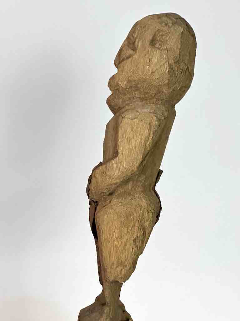 Vintage Fon Female Fertility Fetish Statue | 24" - Benin