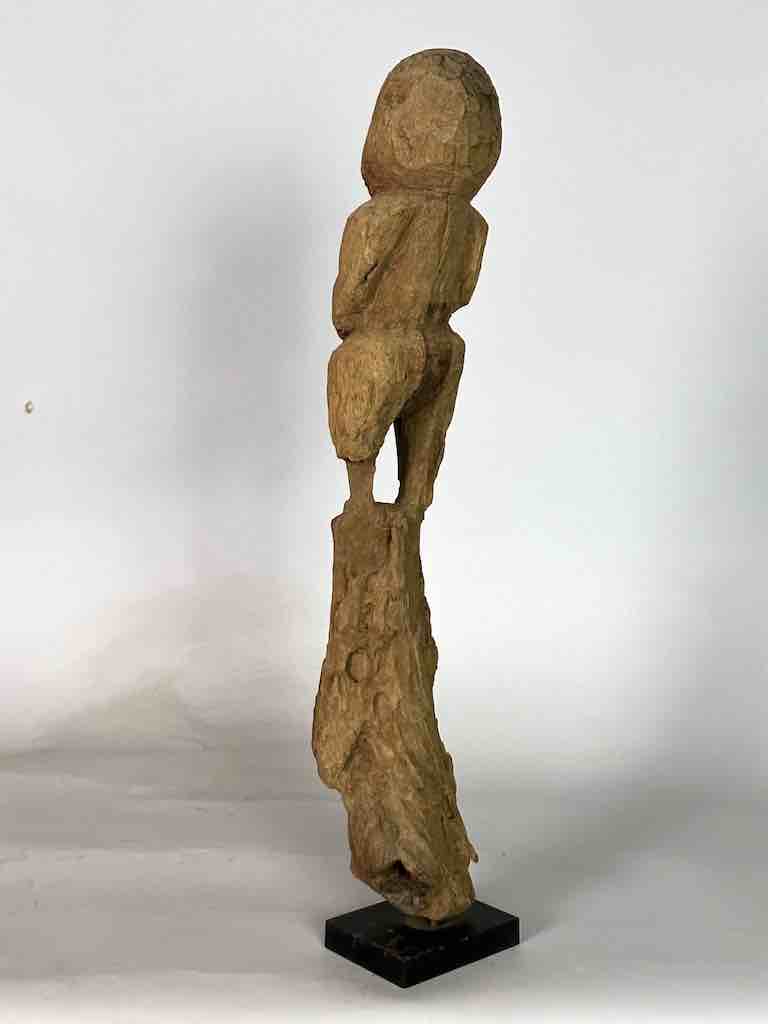 Vintage Fon Female Fertility Fetish Statue | 24" - Benin