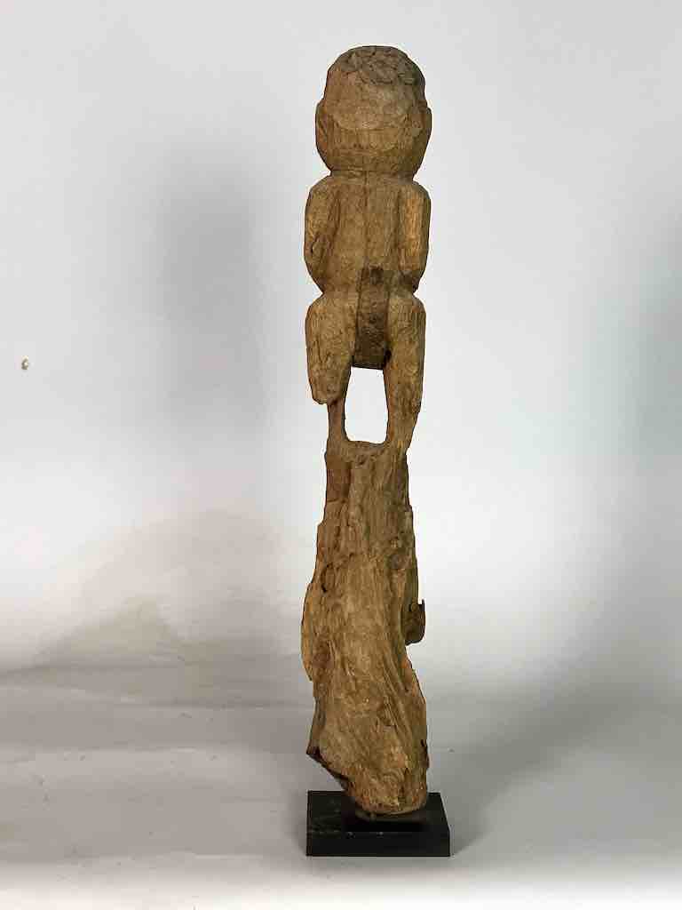 Vintage Fon Female Fertility Fetish Statue | 24" - Benin