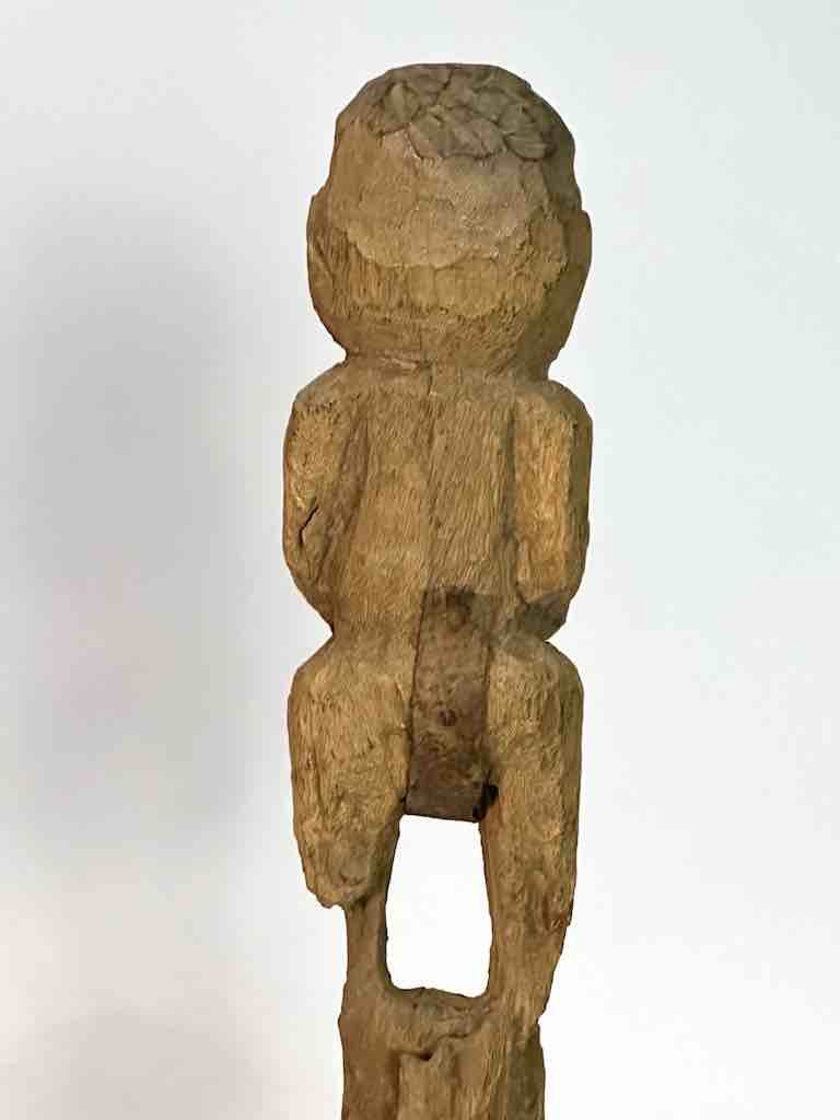 Vintage Fon Female Fertility Fetish Statue | 24" - Benin