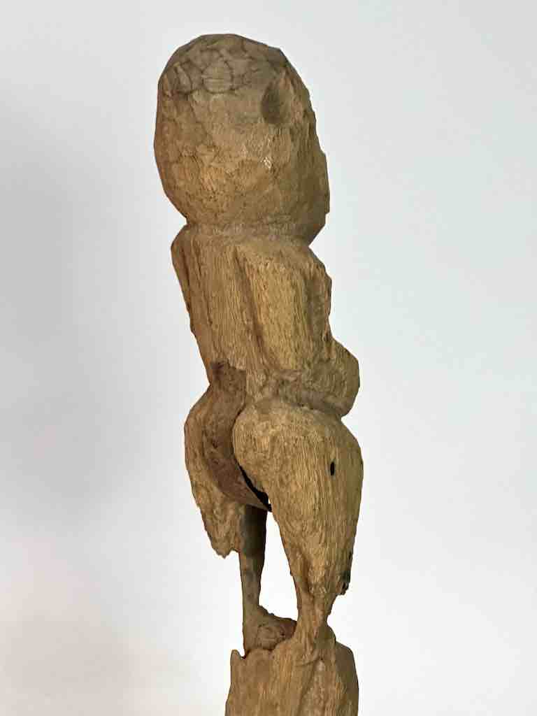 Vintage Fon Female Fertility Fetish Statue | 24" - Benin