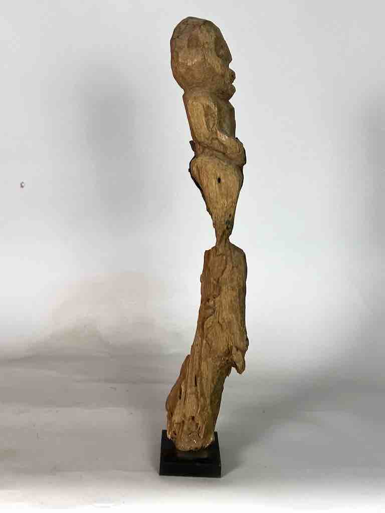 Vintage Fon Female Fertility Fetish Statue | 24" - Benin