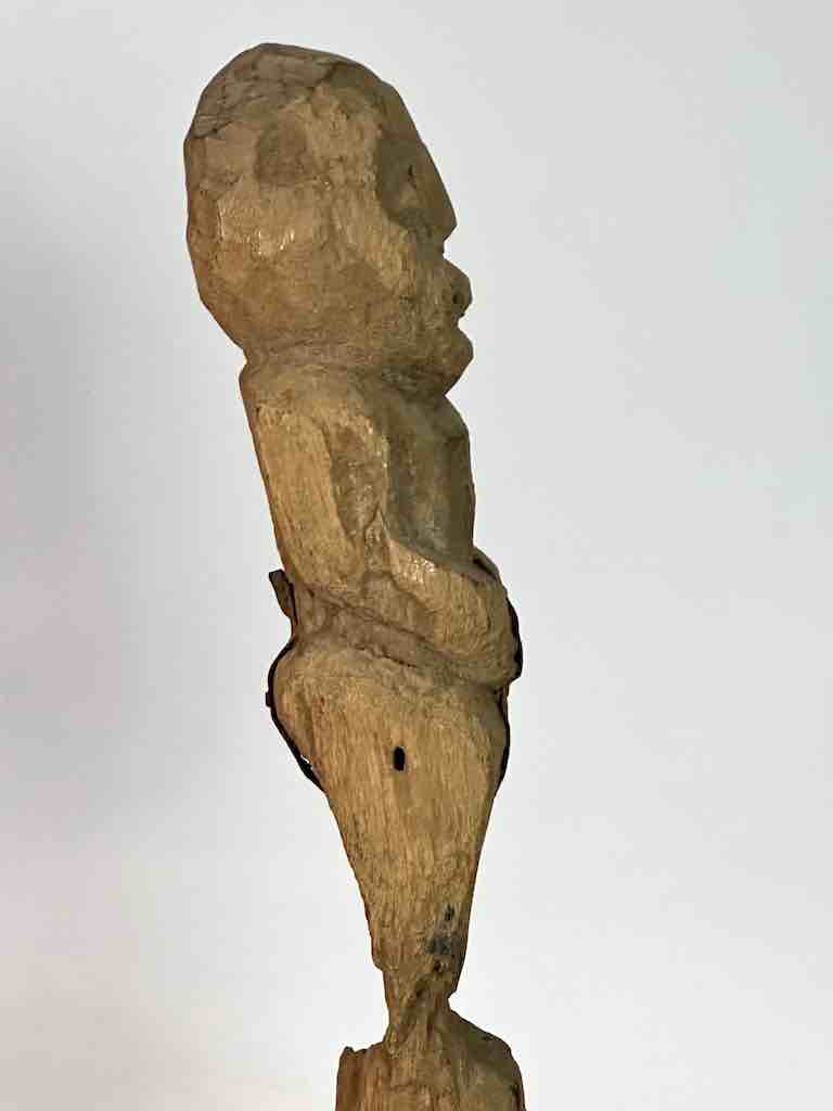 Vintage Fon Female Fertility Fetish Statue | 24" - Benin