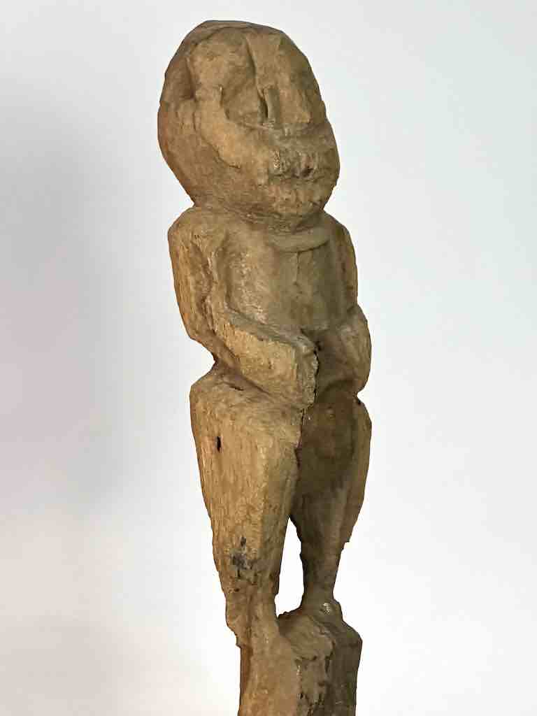 Vintage Fon Female Fertility Fetish Statue | 24" - Benin