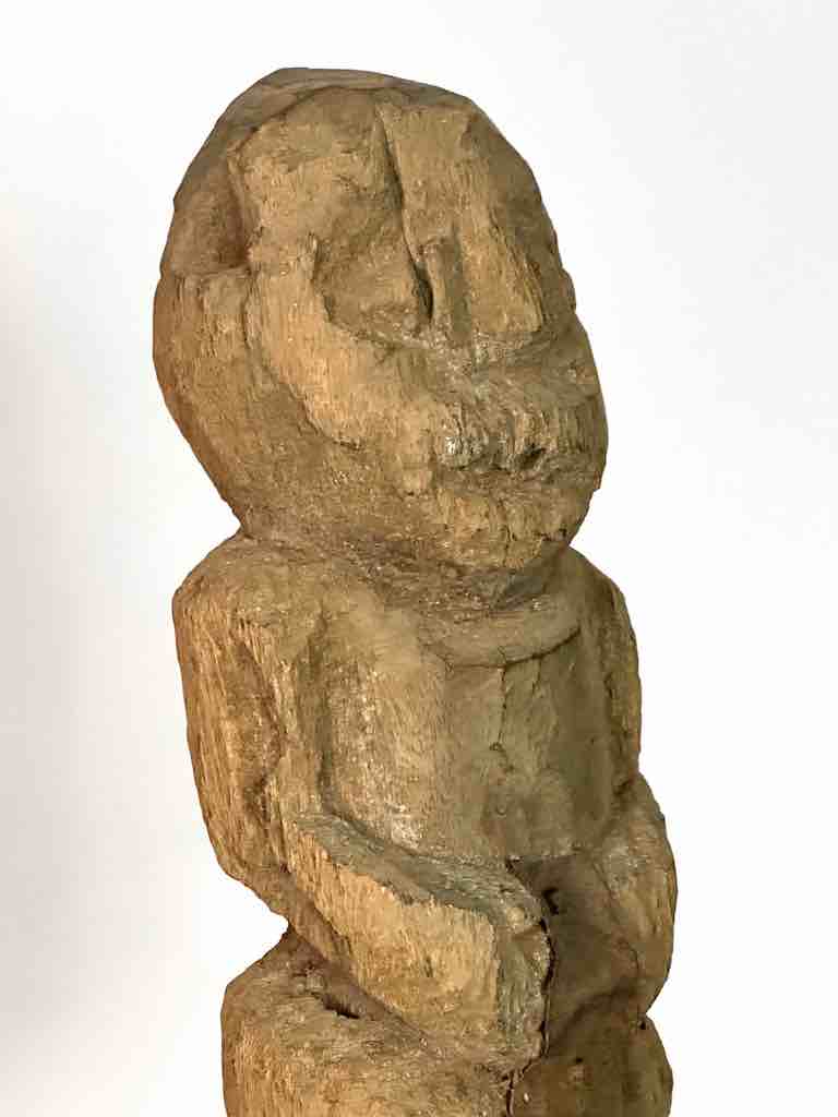 Vintage Fon Female Fertility Fetish Statue | 24" - Benin