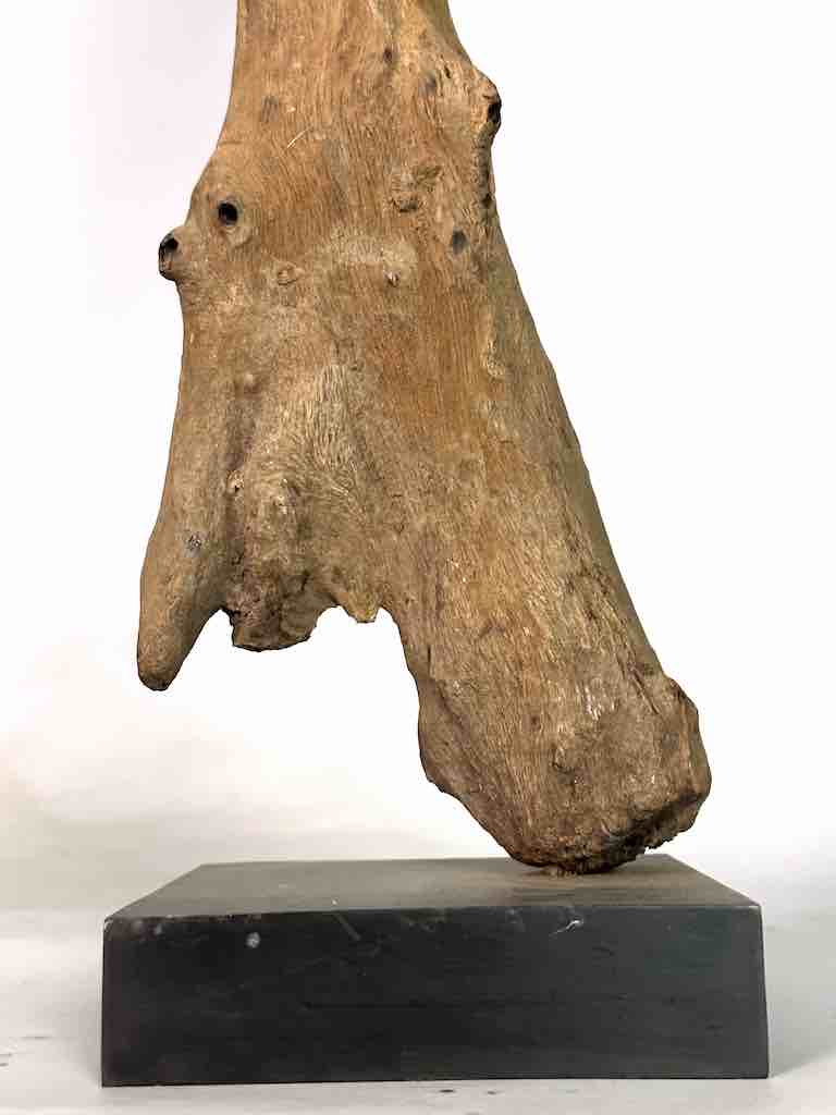 Vintage Fon Male Iron Penis Fertility Fetish Statue | 26" - Benin