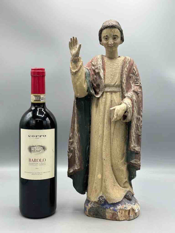 Antique Vietnamese Catholic Male Saint Figure