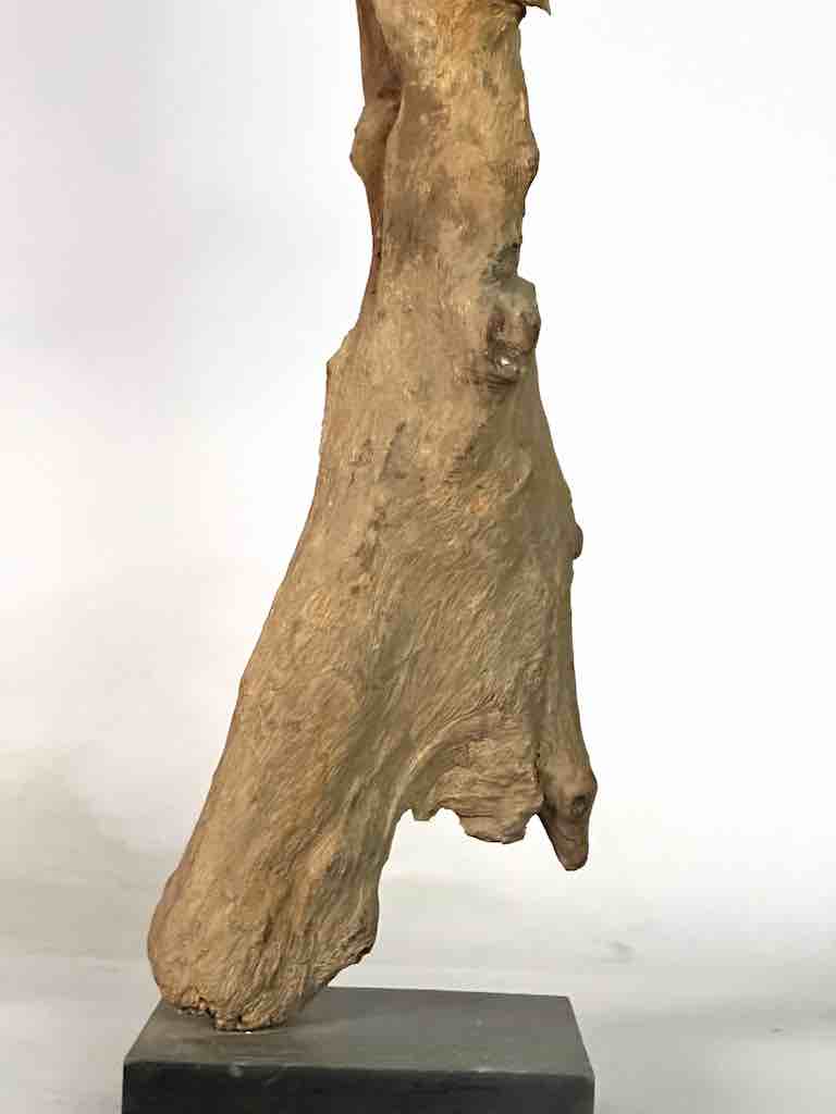 Vintage Fon Male Iron Penis Fertility Fetish Statue | 26" - Benin