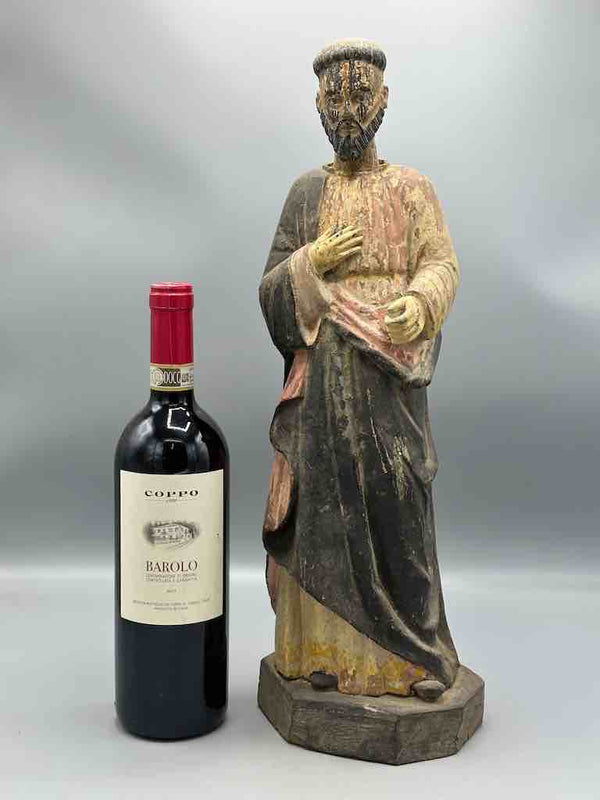 Antique Vietnamese Catholic Male Saint Figure