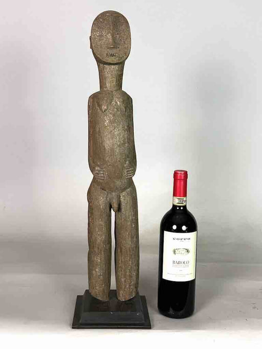 Tall Vintage Afo Male Ancestor Spirit Statue | 29" - Nigeria