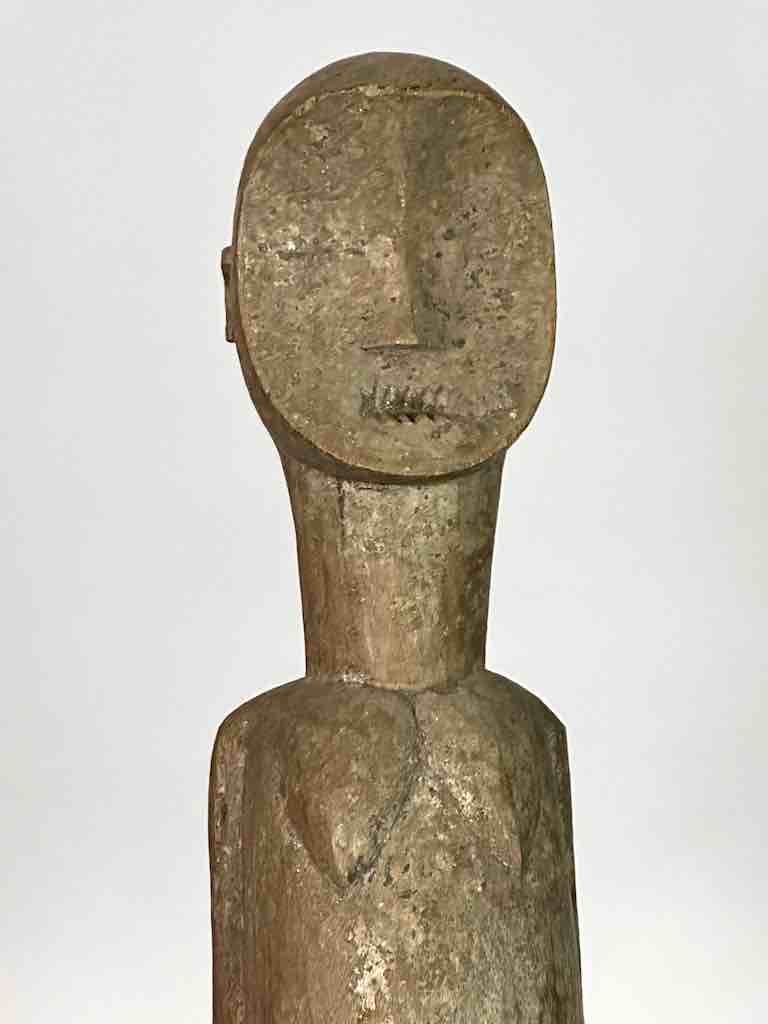 Tall Vintage Afo Male Ancestor Spirit Statue | 29" - Nigeria