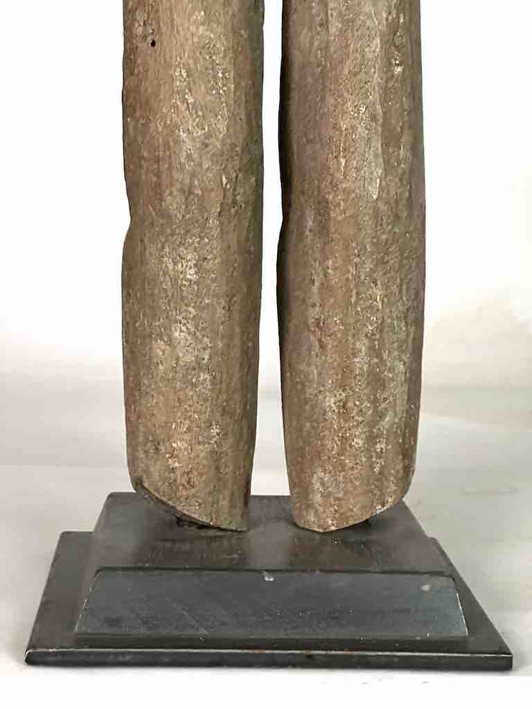 Tall Vintage Afo Male Ancestor Spirit Statue | 29" - Nigeria