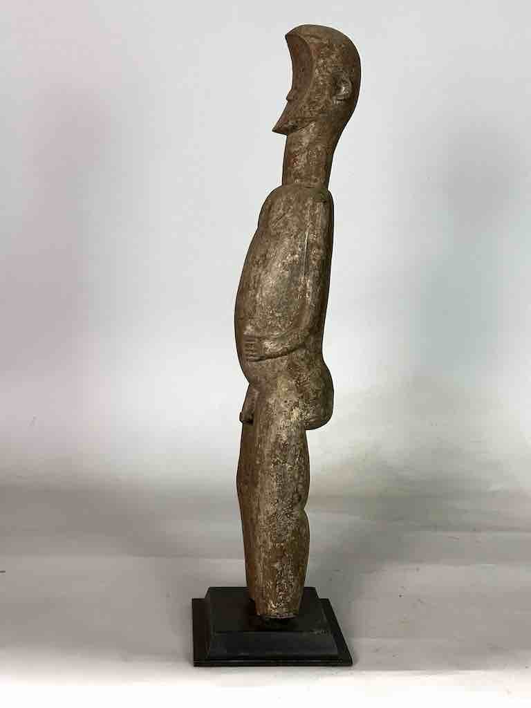 Tall Vintage Afo Male Ancestor Spirit Statue | 29" - Nigeria