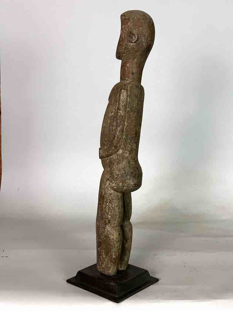 Tall Vintage Afo Male Ancestor Spirit Statue | 29" - Nigeria