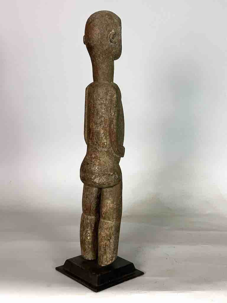 Tall Vintage Afo Male Ancestor Spirit Statue | 29" - Nigeria