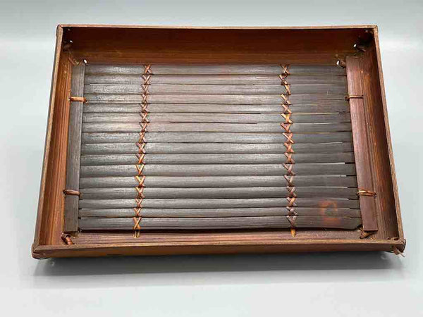 4-Sided Deep Small Bamboo Serving Tray - Viet Nam