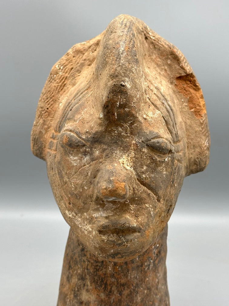 Mossi clay head - Burkina Faso