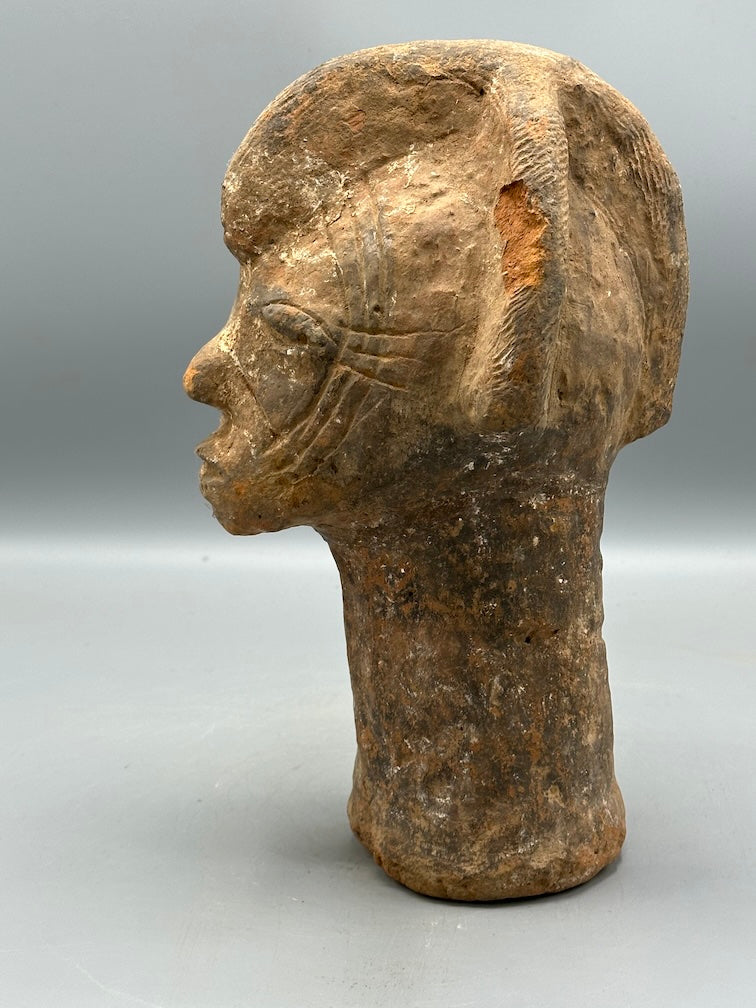 Mossi clay head - Burkina Faso