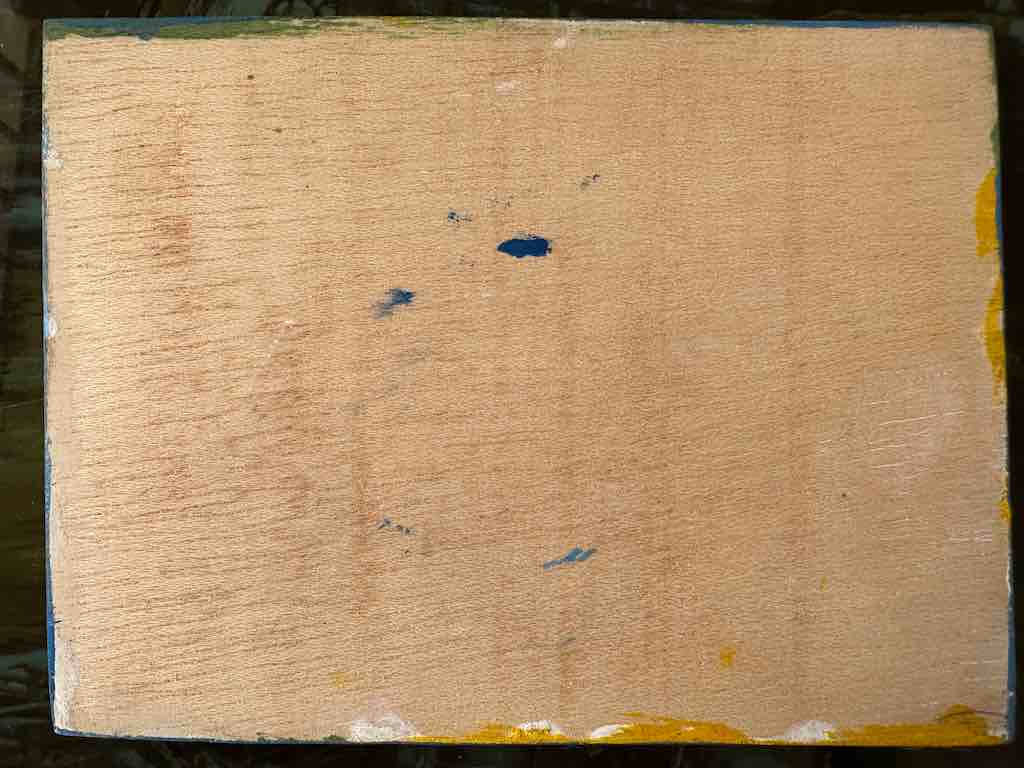 Butcher and Customer | Contemporary African Hand Painted Art | Wall Hanging | Frameable Painting | 6.5" x 5"