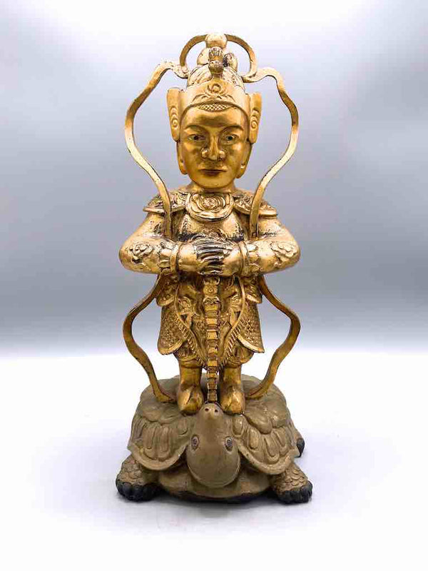 Antique Vietnamese Buddhist Altar Statue