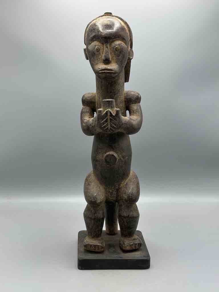 Fang Ritual Couple Statues - Gabon