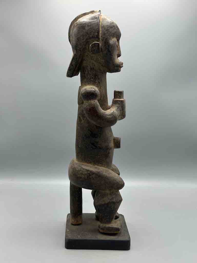 Fang Ritual Couple Statues - Gabon