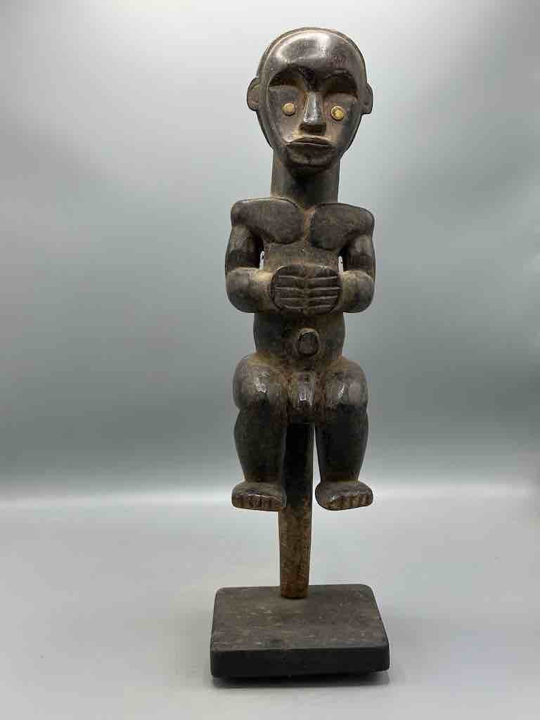 Fang Ritual Couple Statues - Gabon