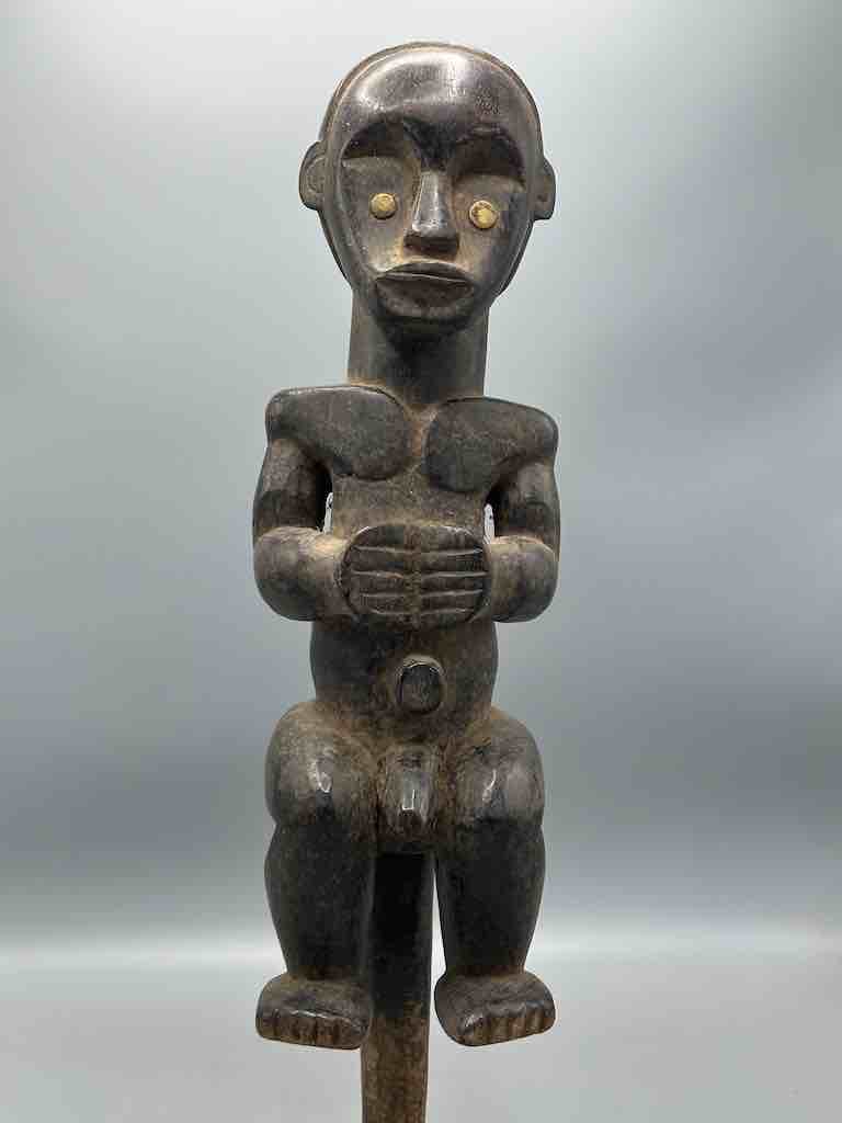 Fang Ritual Couple Statues - Gabon