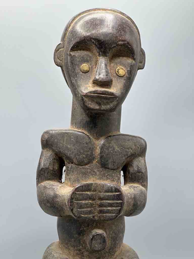 Fang Ritual Couple Statues - Gabon