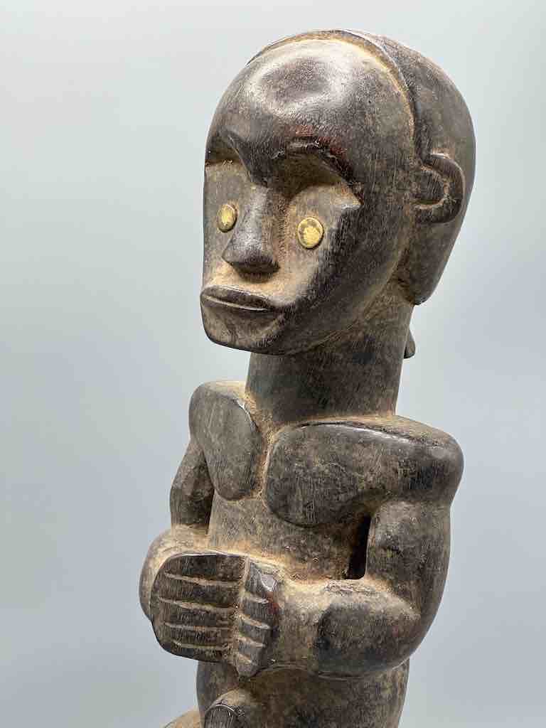 Fang Ritual Couple Statues - Gabon