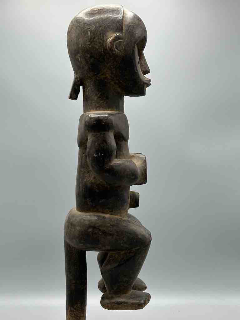 Fang Ritual Couple Statues - Gabon