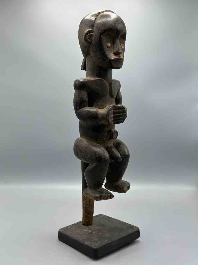 Fang Ritual Couple Statues - Gabon