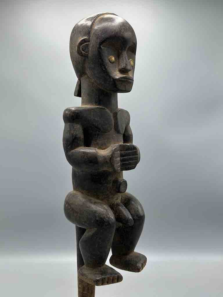 Fang Ritual Couple Statues - Gabon