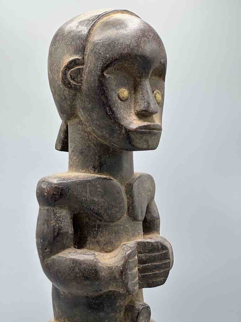 Fang Ritual Couple Statues - Gabon