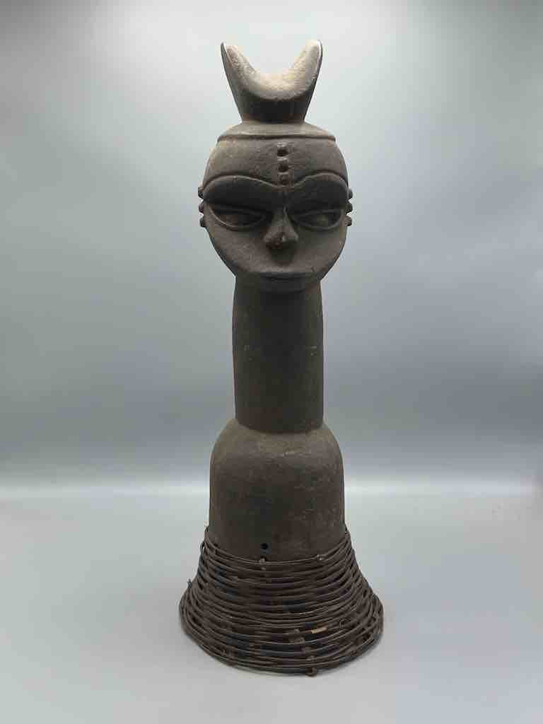 Eket Head Ritual African Headdress - Nigeria