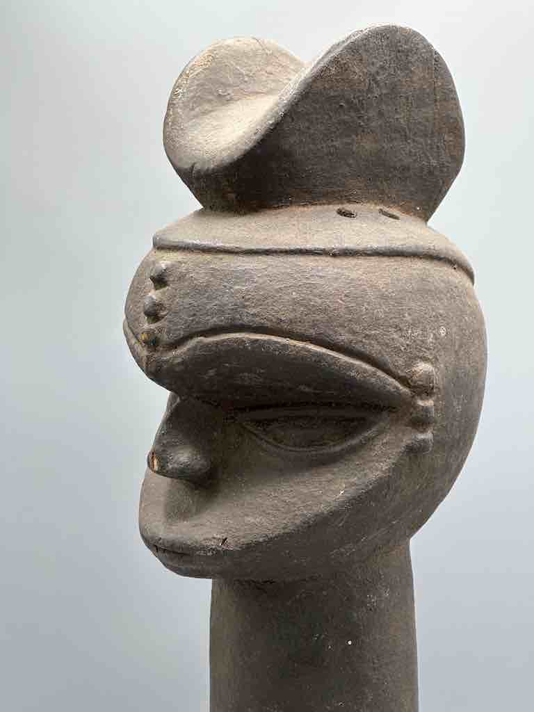 Eket Head Ritual African Headdress - Nigeria