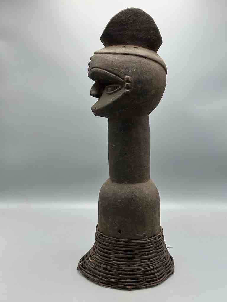 Eket Head Ritual African Headdress - Nigeria