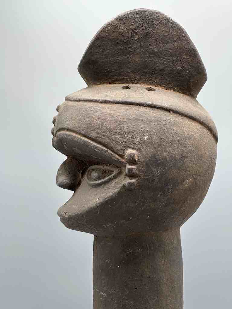 Eket Head Ritual African Headdress - Nigeria