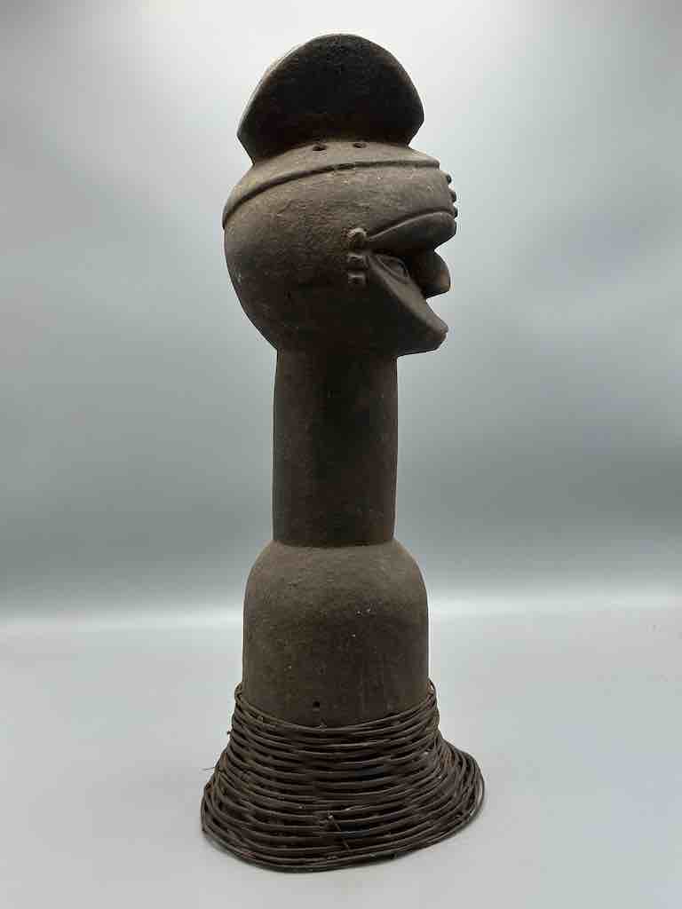 Eket Head Ritual African Headdress - Nigeria